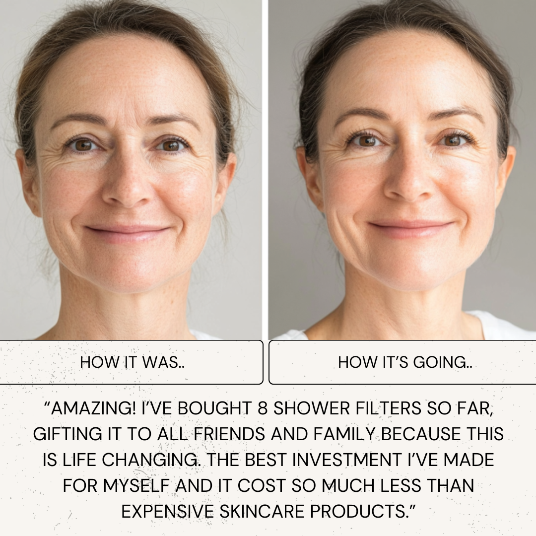 FORM ONE™ Shower Filter – The Secret Behind Hydrated, Healthy Skin